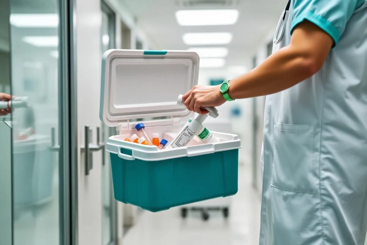 Temperature-controlled transport of vaccines and biological samples by Orca Courier